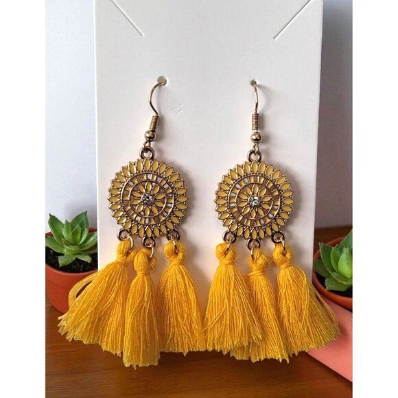 Set of 4 Pairs of Unique Earrings (SKU#3080) - Picture 2 of 5